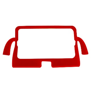 FUNDA HULE UNIVERSAL MANITAS PARA TABLET DE 7 IN ROJA