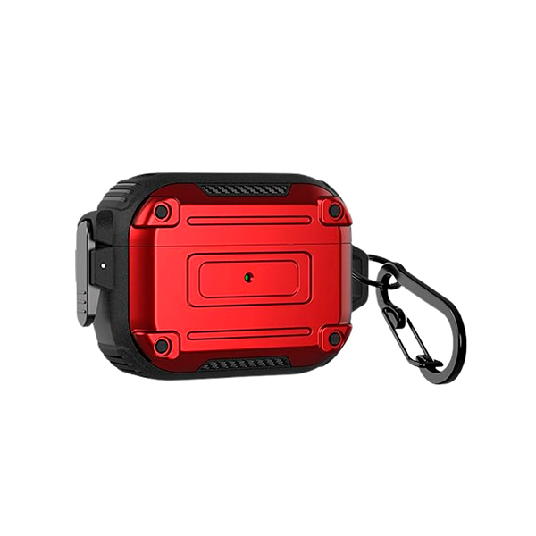 FUNDA ROBOT AIRPODS AIRPODS PRO 2 ROJO