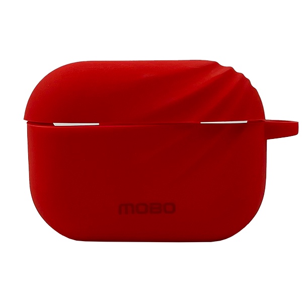 FUNDA SHELL SILICON AIRPODS PRO ROJA