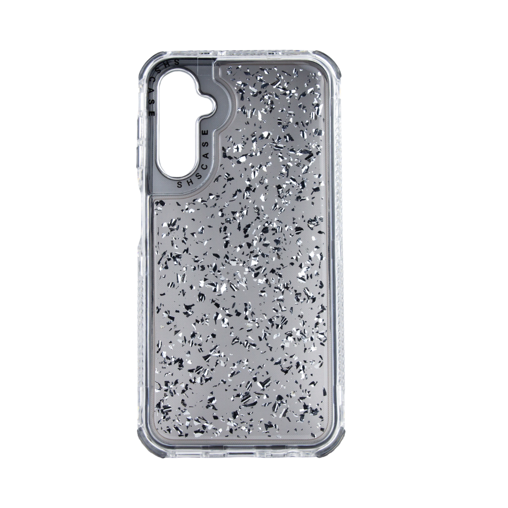 FUNDA SHINE 3 EN 1 BRILLOS SAMSUNG A24 5G NEGRA