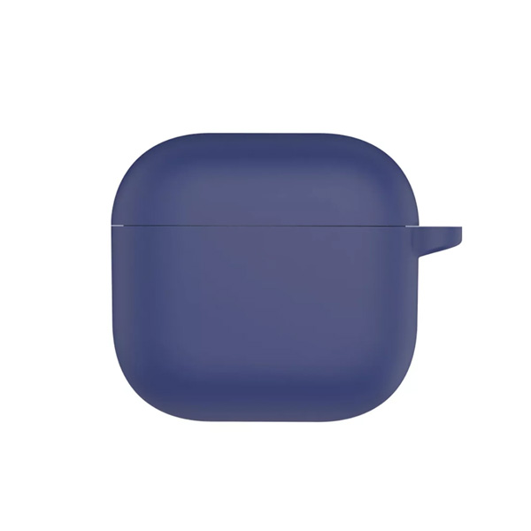 FUNDA SILICON AIRPODS 4 NAVY
