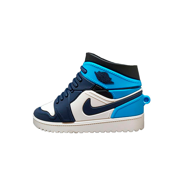 FUNDA SILICON AIRPODS PRO 2 SNEAKER NIKE AZUL