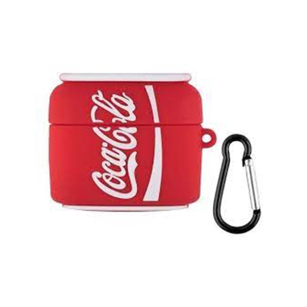 FUNDA SILICON AIRPODS PRO COCACOLA