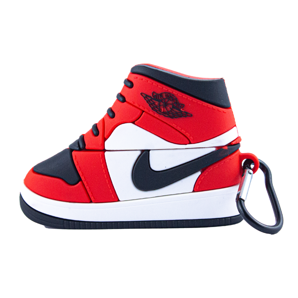 FUNDA SILICON AIRPODS PRO NIKE SNEAKER ROJO