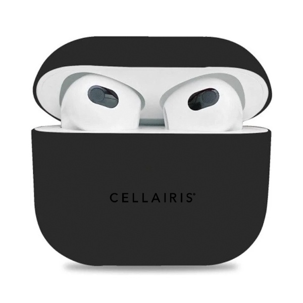 KIT DE FUNDA Y ACCESORIOS PARA AIRPODS 3 NEGRO 12-0004030R