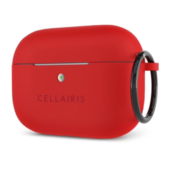 KIT DE FUNDA Y ACCESORIOS PARA AIRPODS PRO ROJO 12-0004015R
