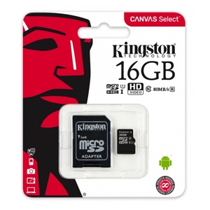 MICRO SD 16GB CLASE 10 C/ ADAPTADOR