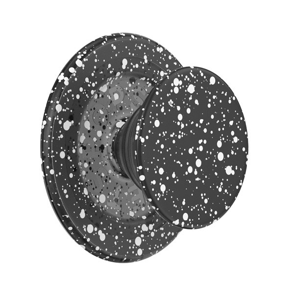 POPGRIP CIRCULAR MAGSAFE BLACK SPECKLE