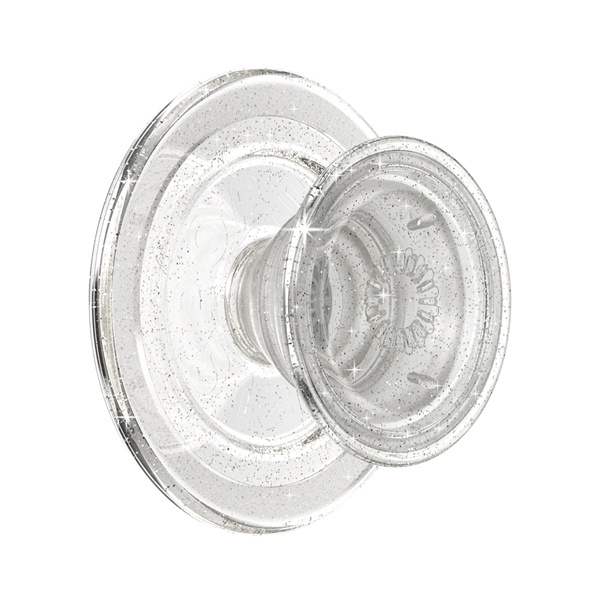 POPGRIP CIRCULAR MAGSAFE CLEAR GLITTER