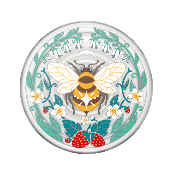 POPSOCKETS ORIGINAL 2G PLANT TRANSLUCENT BEE BOHO