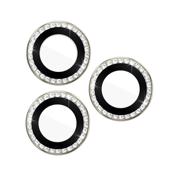 PROTECTOR CAMARA CRISTAL TEMPLADO COLORES IPHONE 14 PRO/14 PRO MAX ORO