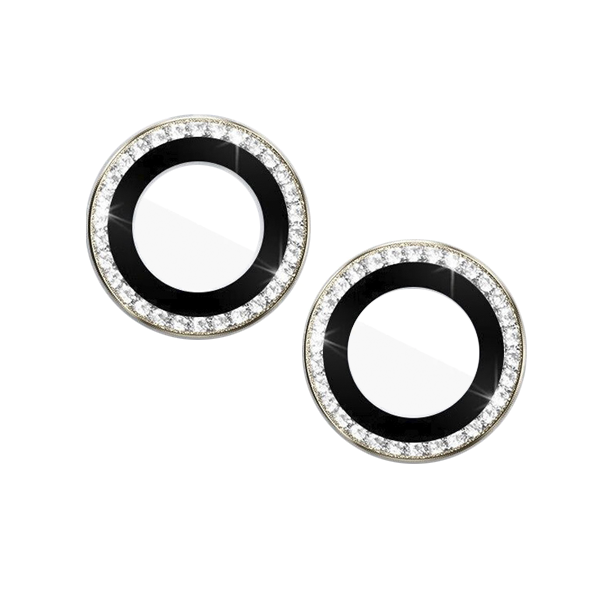 PROTECTOR CAMARA CRISTAL TEMPLADO COLORES IPHONE 14/14 PLUS ORO