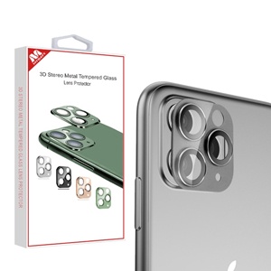 PROTECTOR CAMARA CRISTAL TEMPLADO IPHONE 11 PRO MAX GRIS