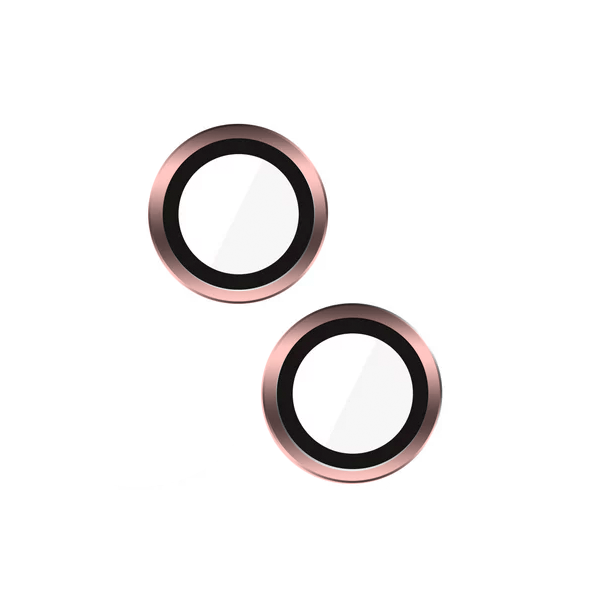 PROTECTOR CAMARA CRISTAL TEMPLADO IPHONE 13/13 MINI ROSE GOLD