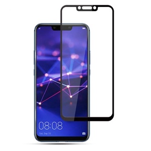 PROTECTOR PANTALLA CRISTAL TEMPLADO 5D HUAWEI MATE 20 LITE/NOVA 3 NEGRO