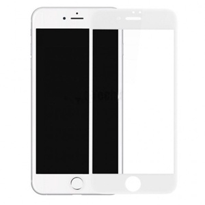 PROTECTOR PANTALLA CRISTAL TEMPLADO 5D IPHONE 7/8 PLUS BLANCO
