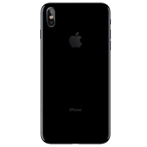 PROTECTOR PANTALLA CRISTAL TEMPLADO TRASERO 5D IPHONE X/XS NEGRO