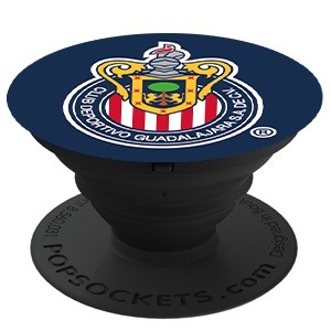 SUJETADOR POPSOCKETS LIGA MX CHIVAS ESCUDO