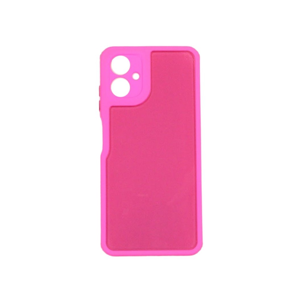 CARATULA 3 EN 1 MATE SAMSUNG A06 FUSHIA