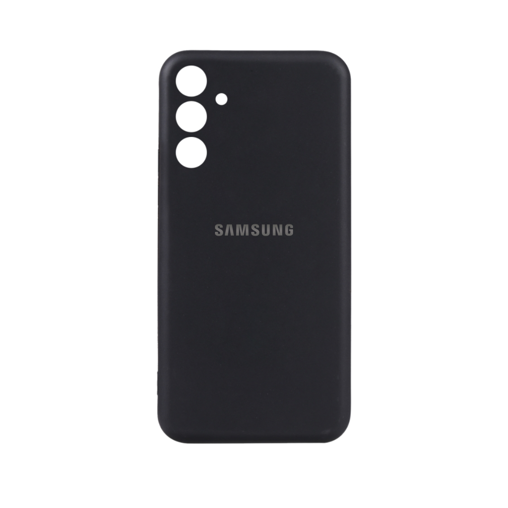 CARATULA SILICON TIPO ORIGINAL C/LOGO SAMSUNG A16 NEGRO