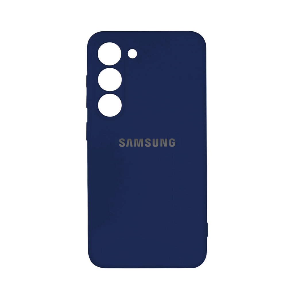 CARATULA SILICON TIPO ORIGINAL C/LOGO SAMSUNG A16 NAVY