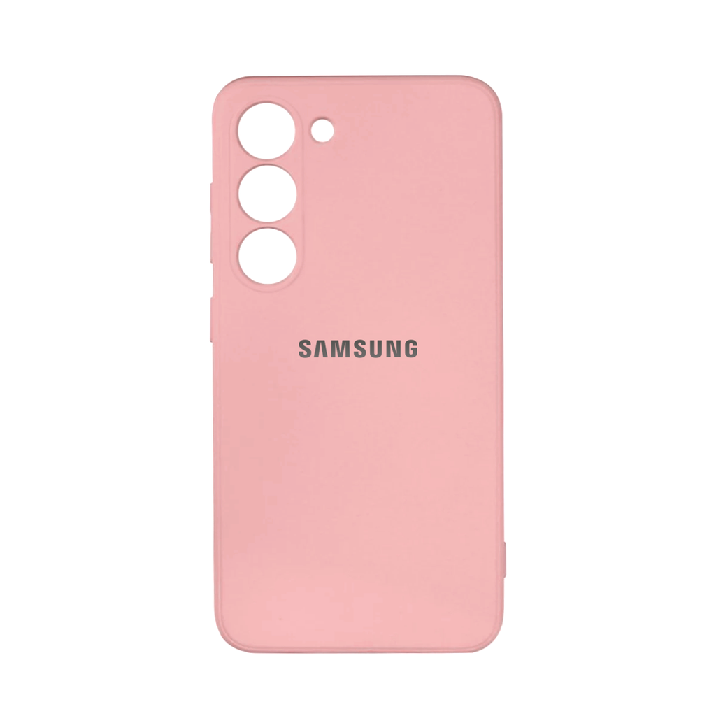 CARATULA SILICON TIPO ORIGINAL C/LOGO SAMSUNG A16 ROSA