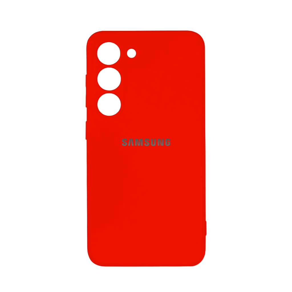 CARATULA SILICON TIPO ORIGINAL C/LOGO SAMSUNG A16 ROJO