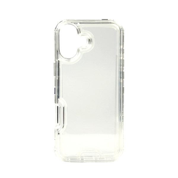 ESTUCHE TIPO DEFENDER IPHONE 16 PLUS TRANSPARENTE