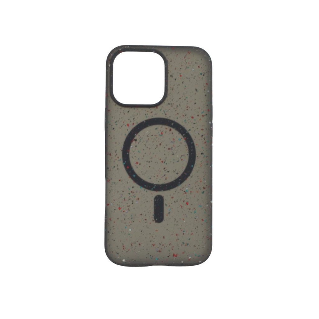 CARATULA GRS MAGSAFE IPHONE 16 PRO MAX NEGRA/MULTICOLOR