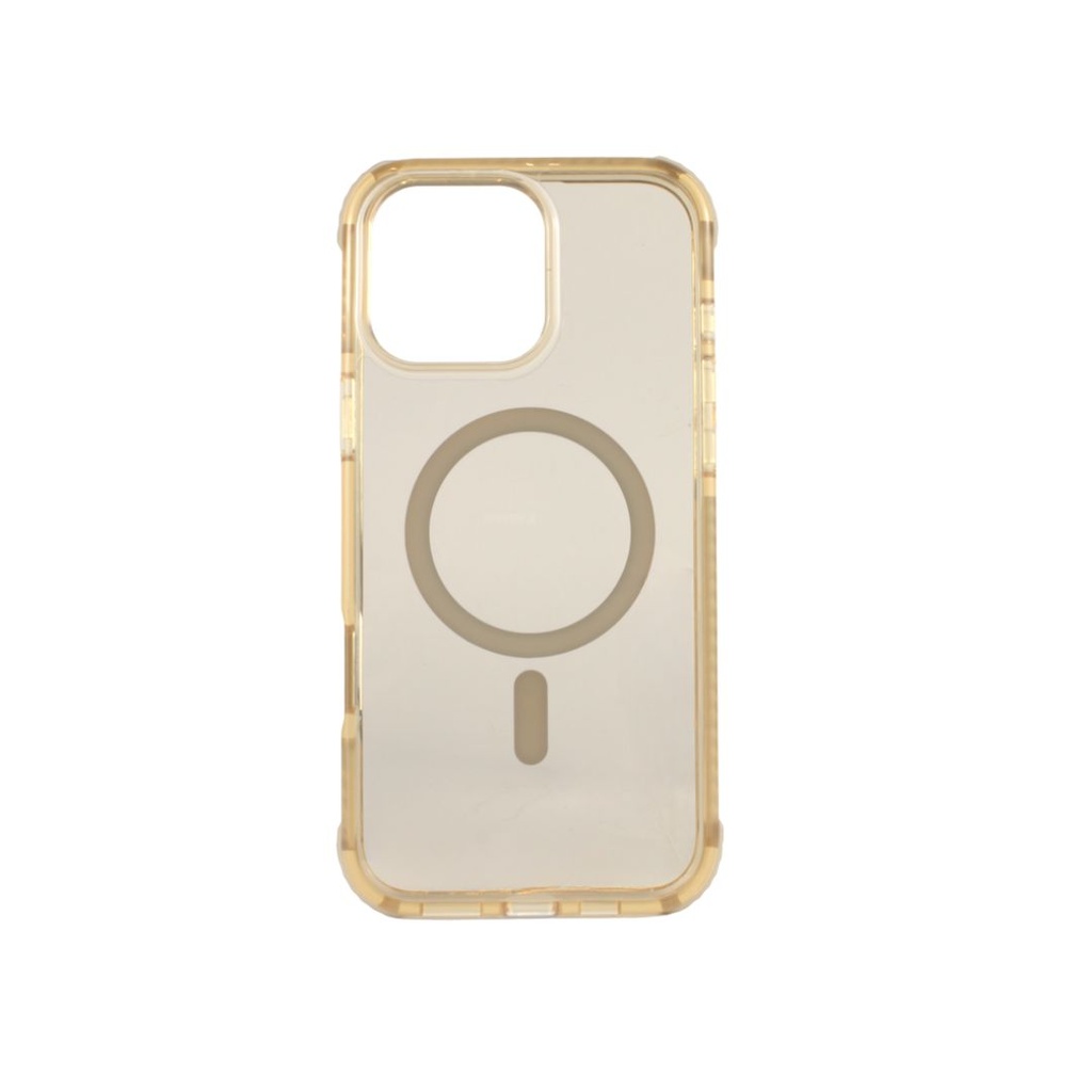 CARATULA UNICORN MAGSAFE IPHONE 16 PRO MAX DESERT GOLD