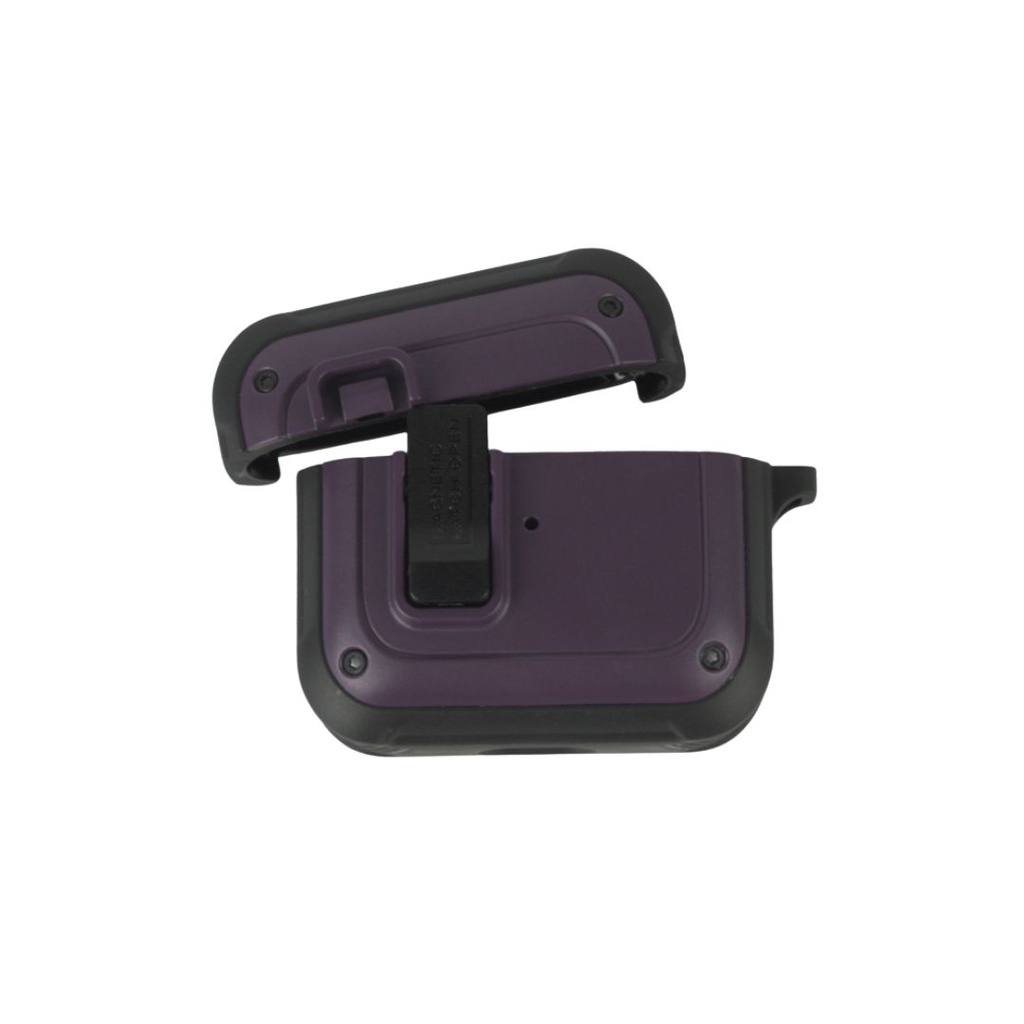 FUNDA IRON MAN AIRPODS 3 MORADA