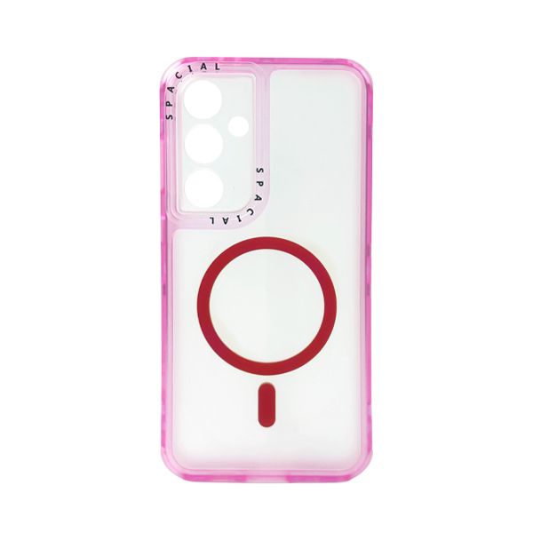 CARATULA 3 EN 1 SPACIAL SAMSUNG A55 ROSA