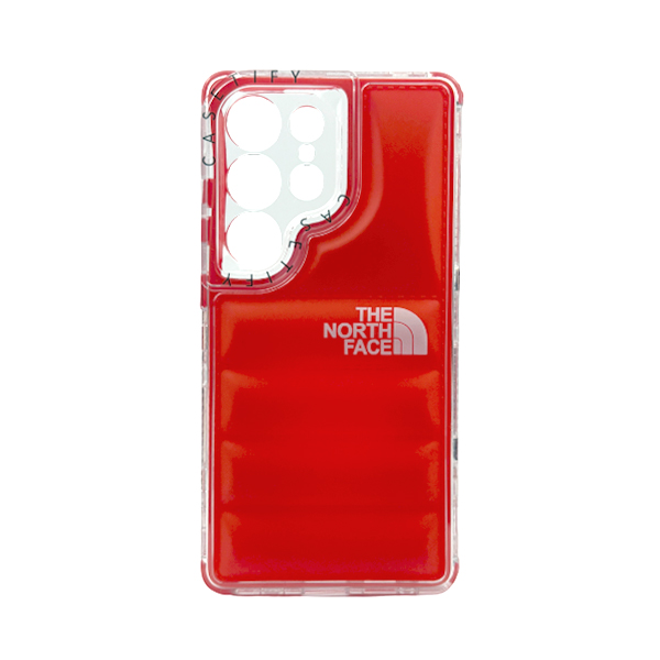 CARATULA NORTHFACE 3 EN 1 SAMSUNG S25 ULTRA ROJO