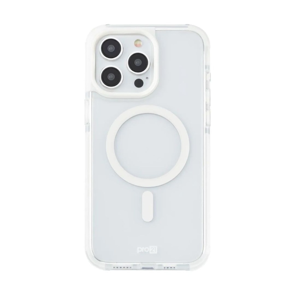 CARATULA ELEMENT MAGSAFE IPHONE 14 PRO MAX BLANCA