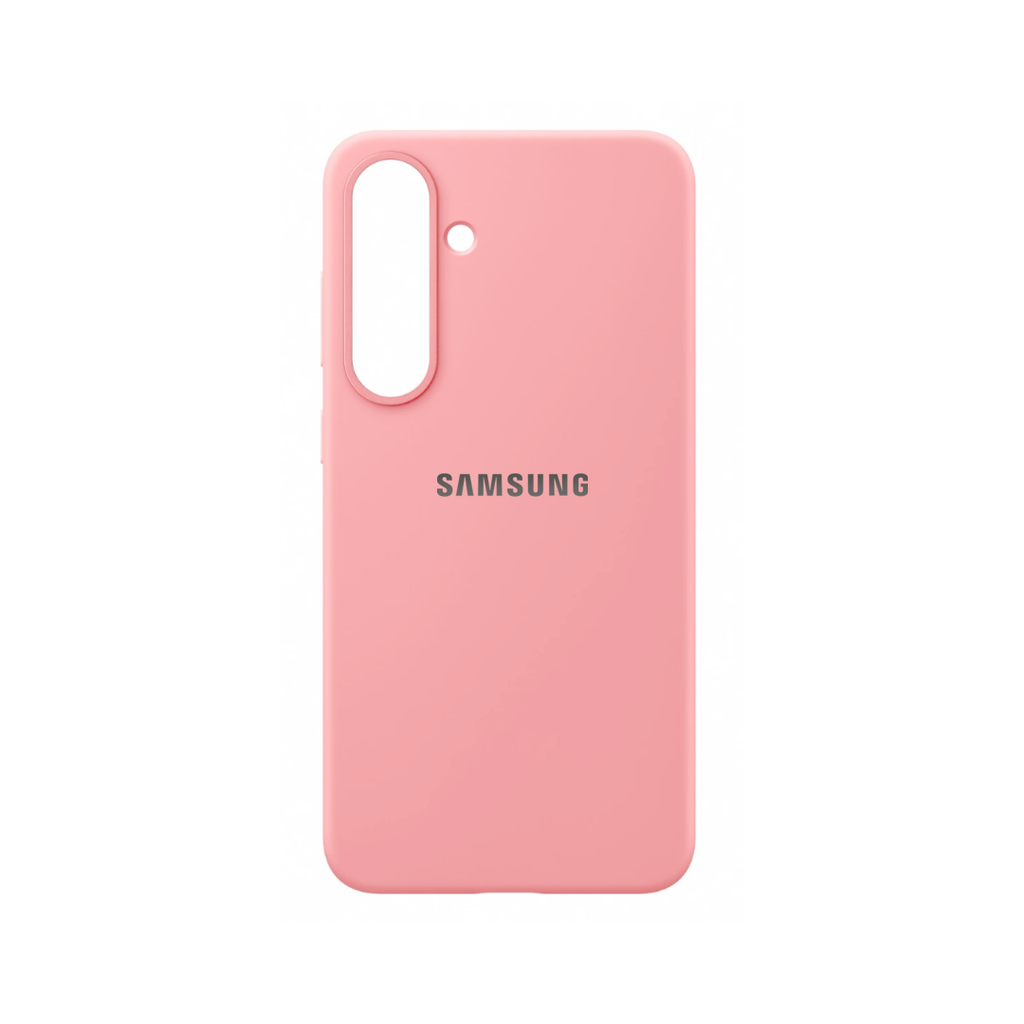 CARATULA SILICON TIPO ORIGINAL C/LOGO SAMSUNG A56/A36 ROSA