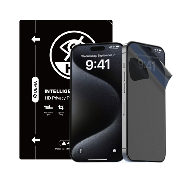 PROTECTOR PANTALLA HIDROGEL PRIVACIDAD HD BRILLOSO