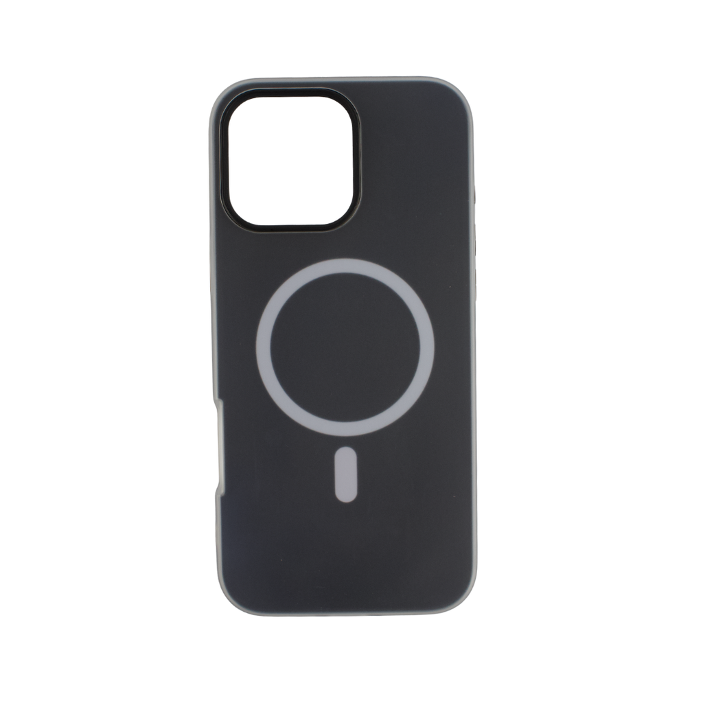 CARATULA COLOR MAGSAFE IPHONE 16 PRO MAX NEGRO