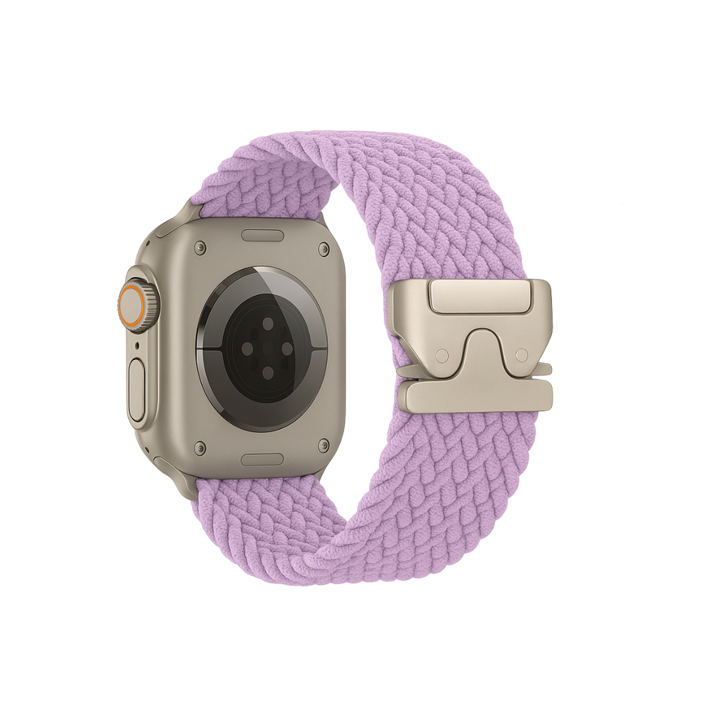 CORREA TRENZADA TIPO UNILOOP APPLE WATCH ULTRA 42mm-49mm LILA