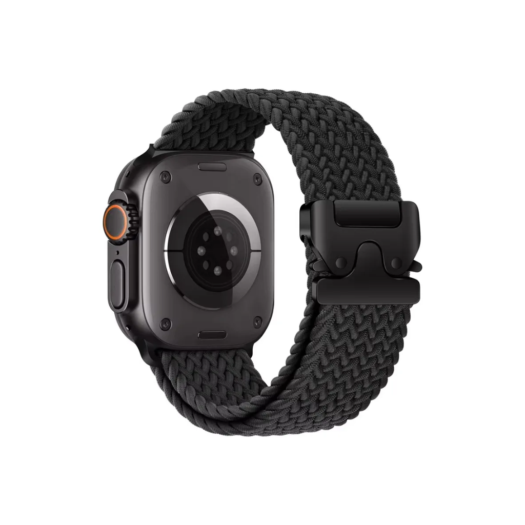 CORREA TRENZADA TIPO UNILOOP APPLE WATCH ULTRA 42mm-49mm NEGRA