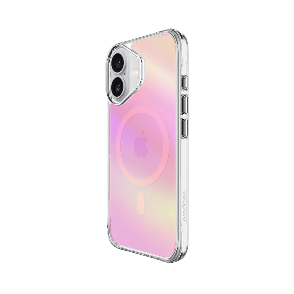 CARATULA GLOW + MAG IPHONE 17 PINK PRODIGEE