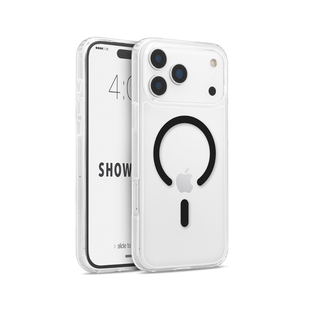 CARATULA SHOWCASE SLIM HALO MAGSAFE IPHONE 17 PRO MAX NEGRA 40-0130102R