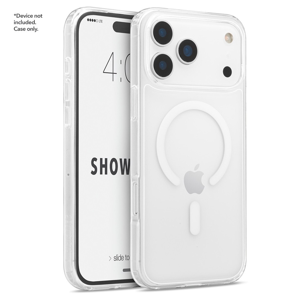 CARATULA SHOWCASE SLIM HALO MAGSAFE IPHONE 17 PRO MAX BLANCA 40-0130101R