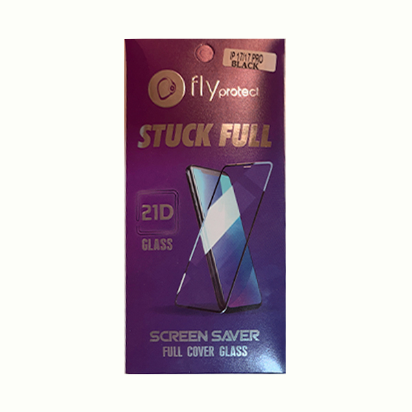 PROTECTOR PANTALLA CRISTAL TEMPLADO 5D IPHONE 17/17 PRO