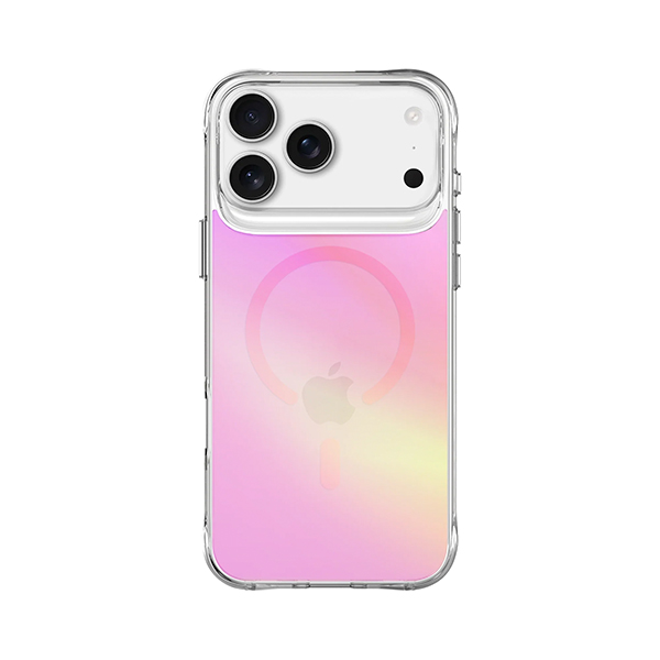CARATULA GLOW + MAG IPHONE 17 PRO MAX PINK PRODIGEE