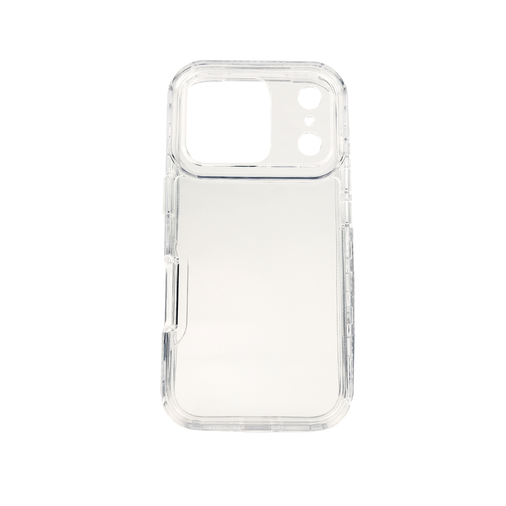 CARATULA CASE CRISTAL IPHONE 17 PRO TRANSPARENTE