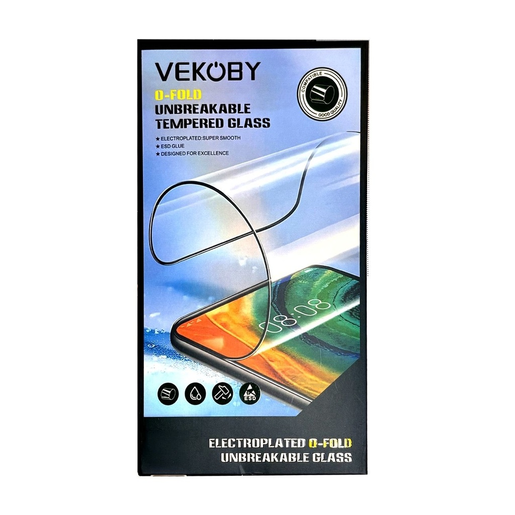 PROTECTOR PANTALLA CRISTAL TEMPLADO FOLDING VEKOBY K43