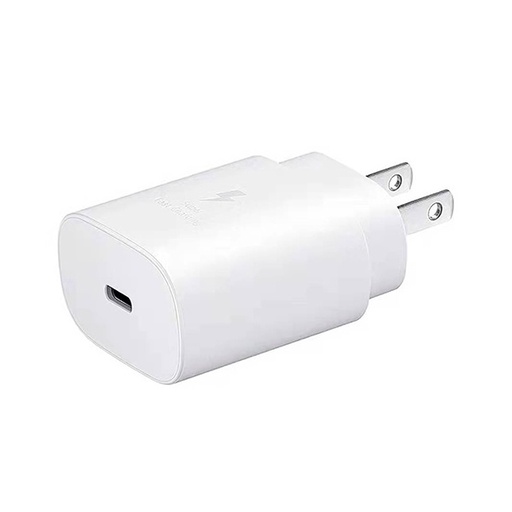 [840000007992] ADAPTADOR DE CORRIENTE ORIGINAL USB SAMSUNG CARGA RAPIDA 9.0V BLANCO