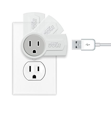 [822248594543] ADAPTADOR DE PARED USB ROTABLE