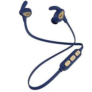 [643217502181] AUDIFONOS GHOSTEK RUSH SPORT BT EARBUDS AZUL/ORO
