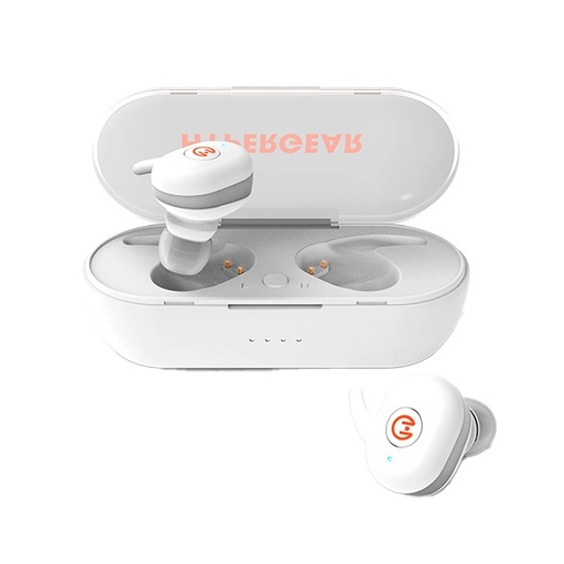 [633755151279] AUDIFONOS MANOS LIBRES ACTIVE INALAMBRICOS BLANCOS HYPERGEAR